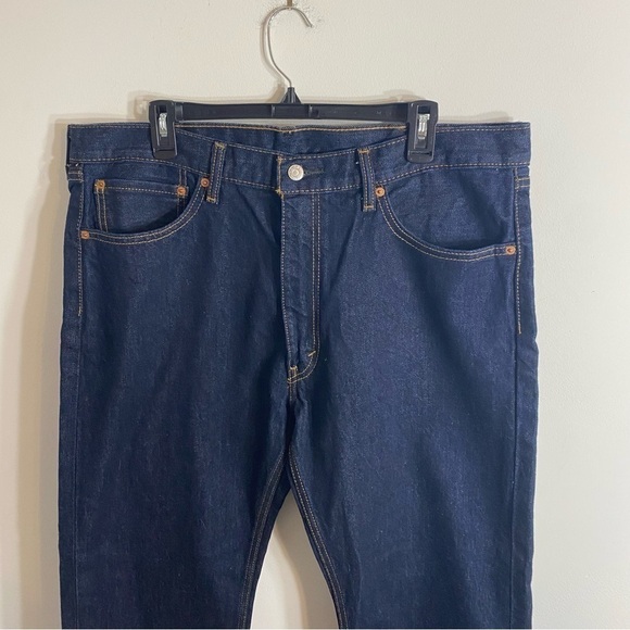 Levi’s 505 38x30 Blue Jeans Men’s Denim Relaxed - Picture 3 of 7
